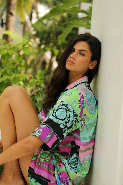 Anais Short-Sleeve Shirt Top