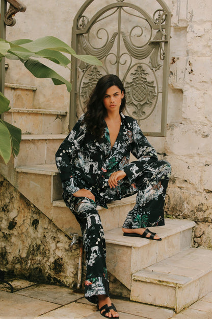 Lionne Noir Trouser Suit