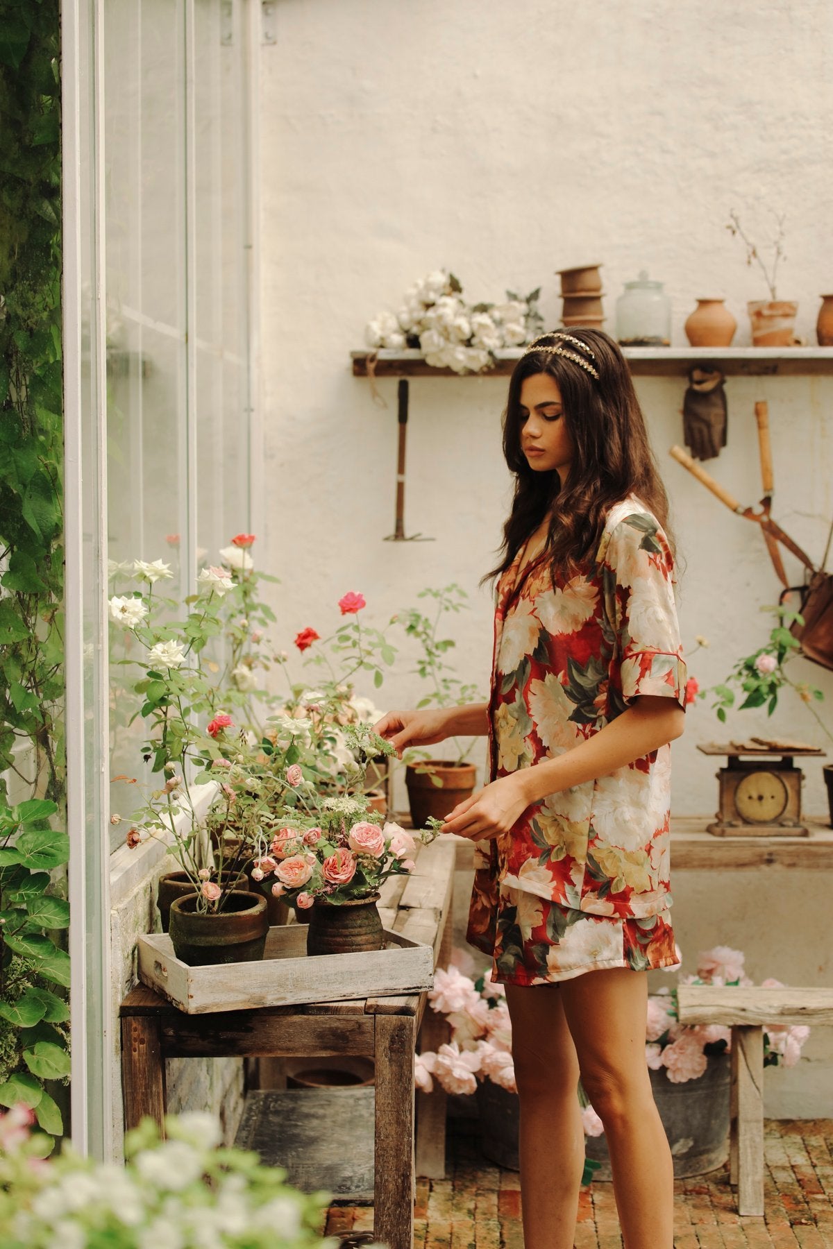 Jardin Secret Shorts Set