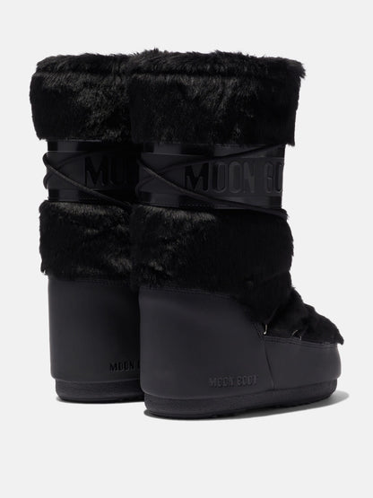 ICON BLACK FAUX FUR