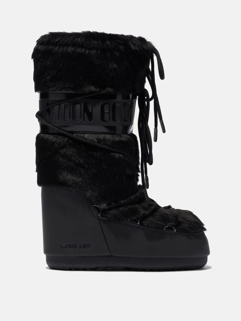 ICON BLACK FAUX FUR