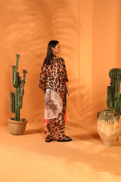 PANTHERA PARDUS LONG KIMONO