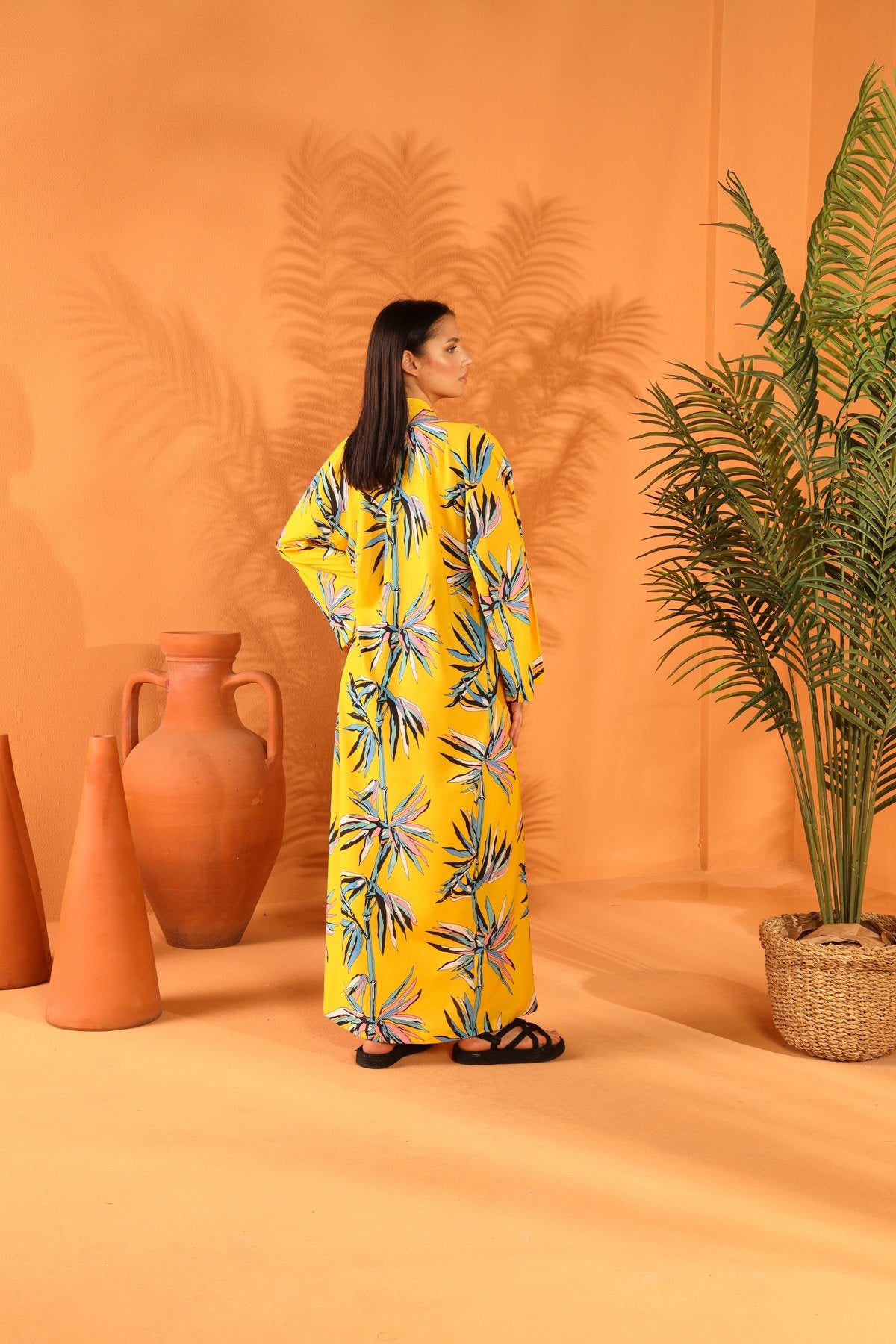 Sun Beam Long Kimono