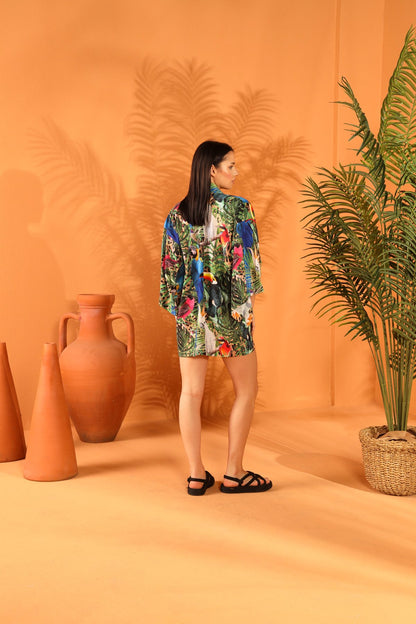 SCARLET KISA KİMONO