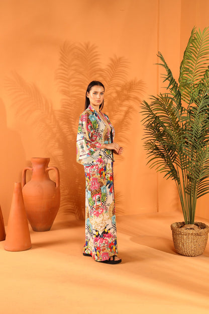 Paradise Circus Long Kimono