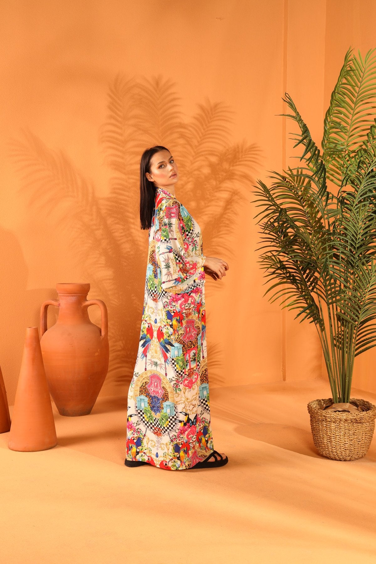 Paradise Circus Long Kimono