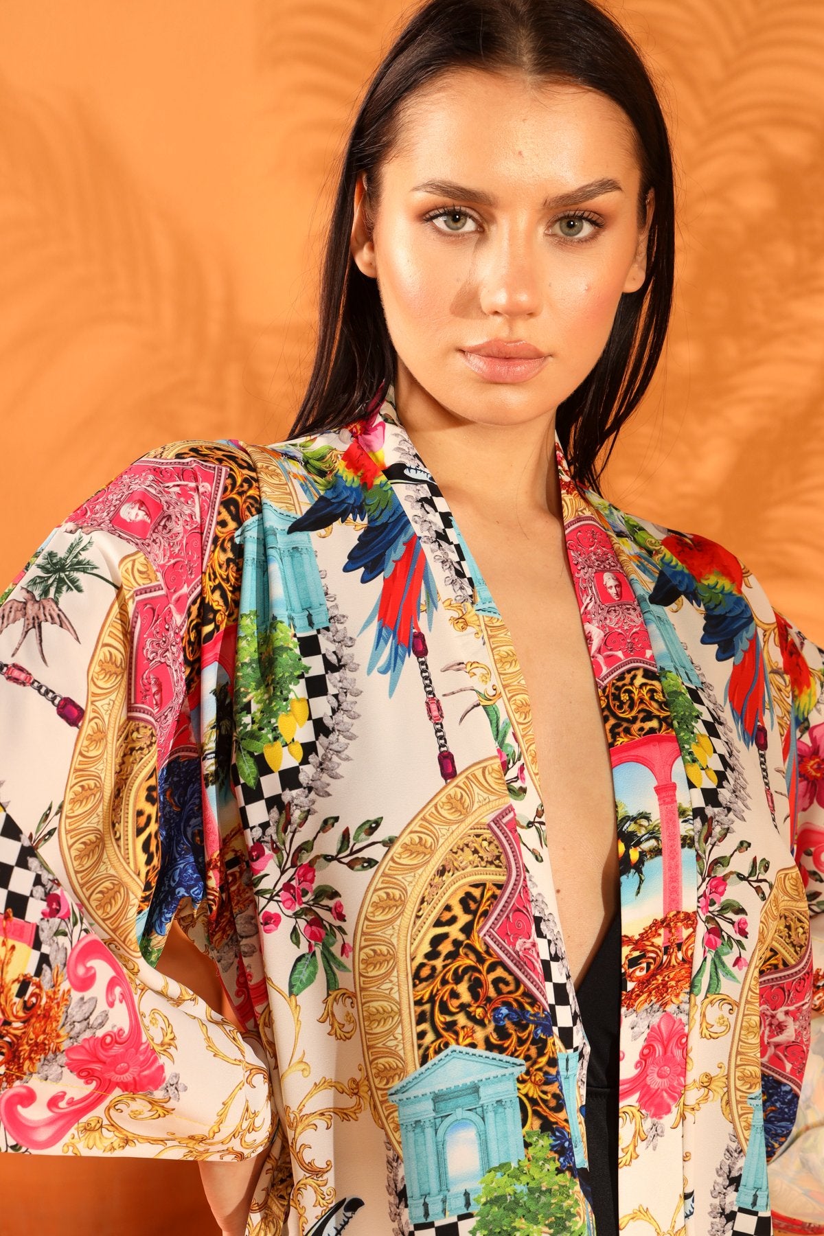 Paradise Circus Long Kimono