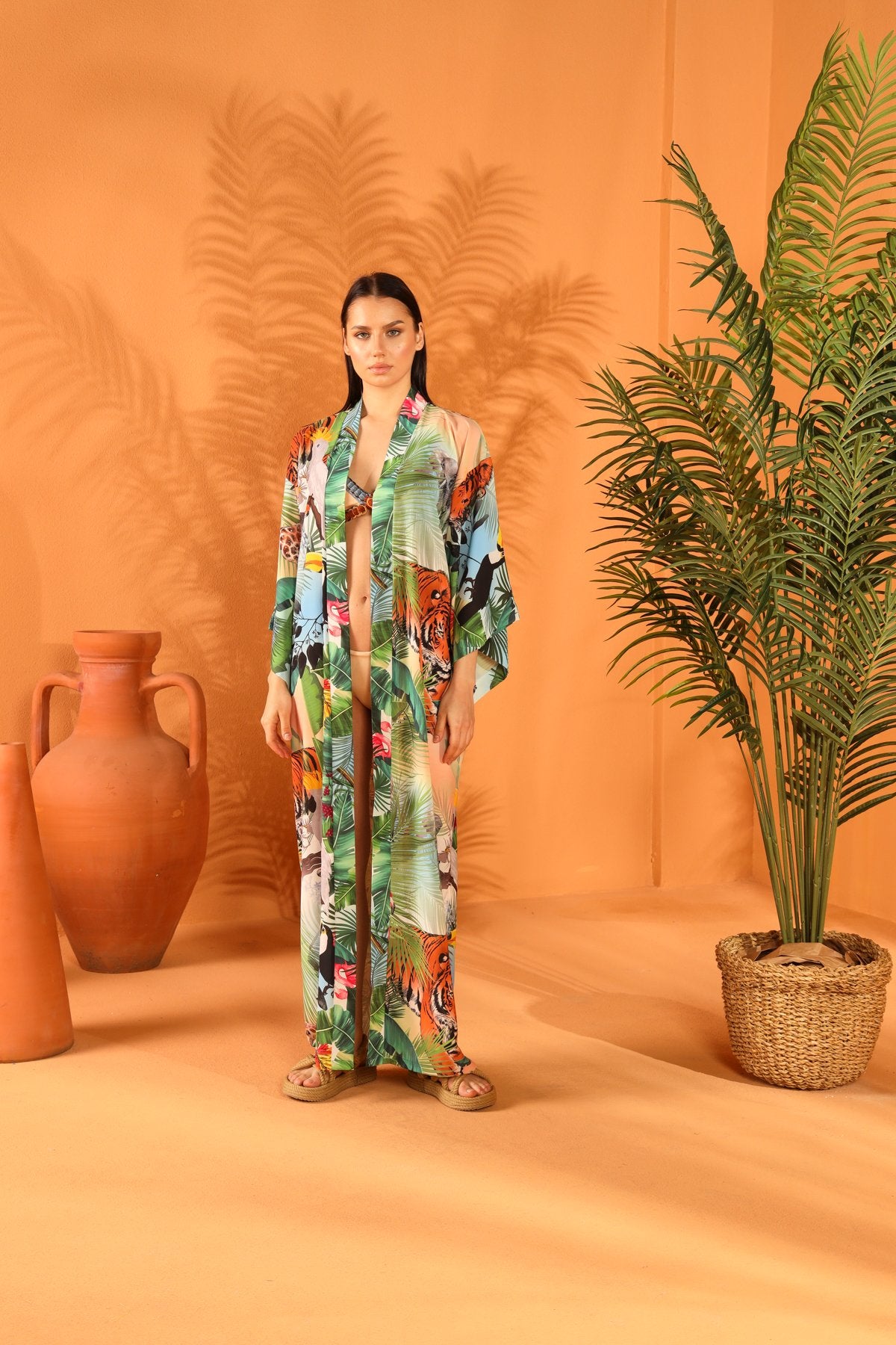 HEAR ME ROAR LONG KIMONO