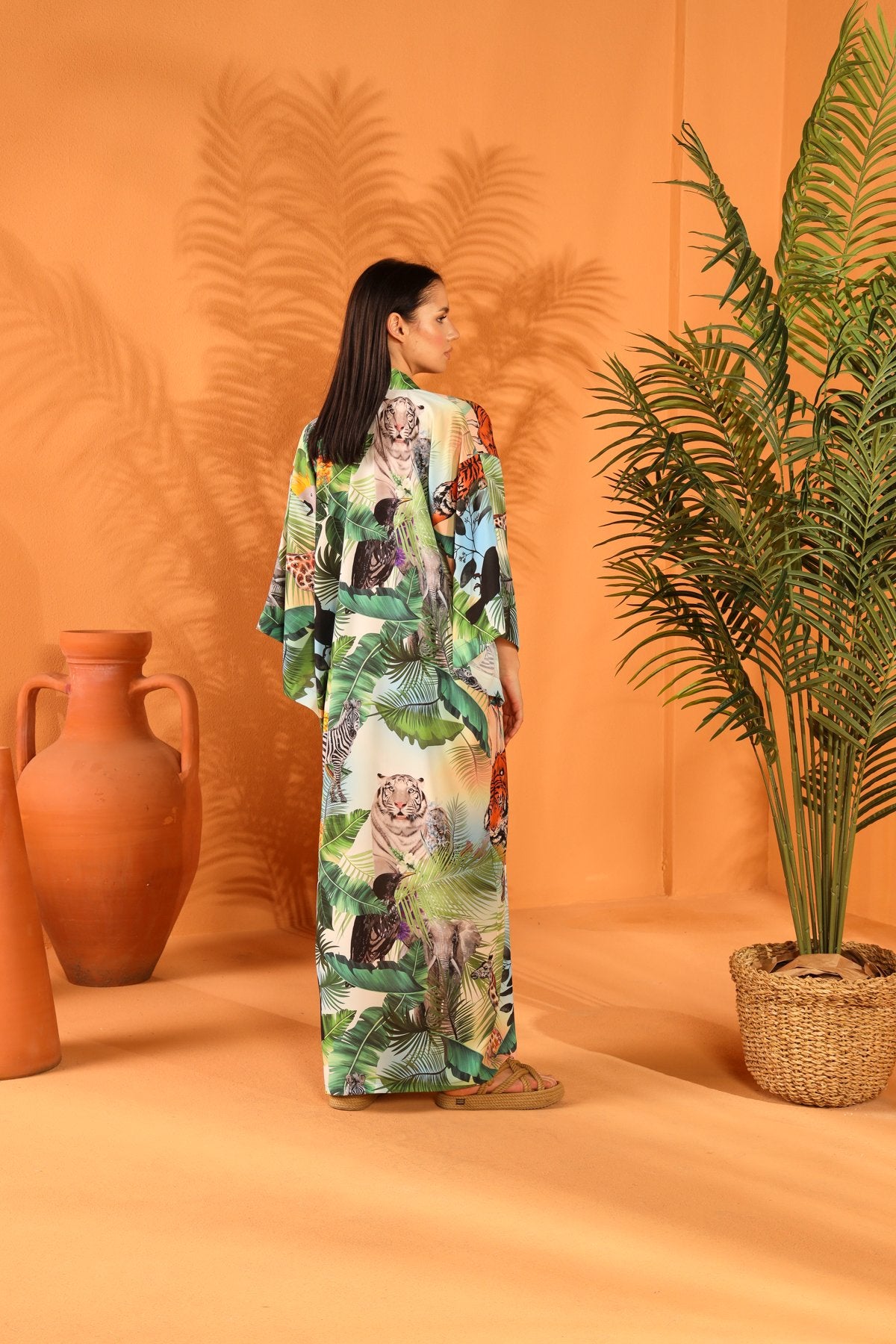 HEAR ME ROAR LONG KIMONO