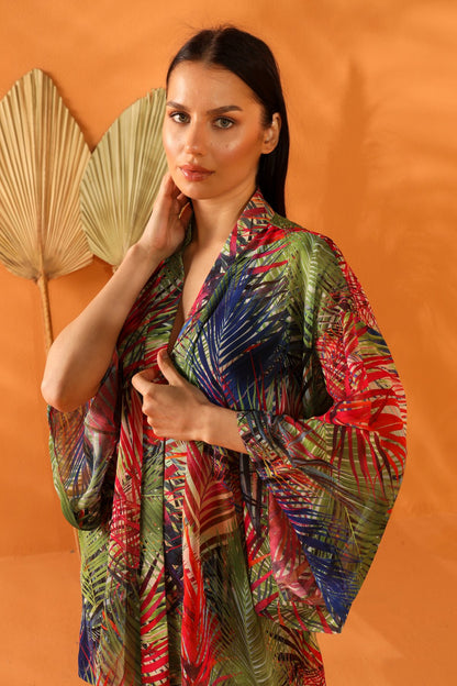 EXOTIC LONG KIMONO