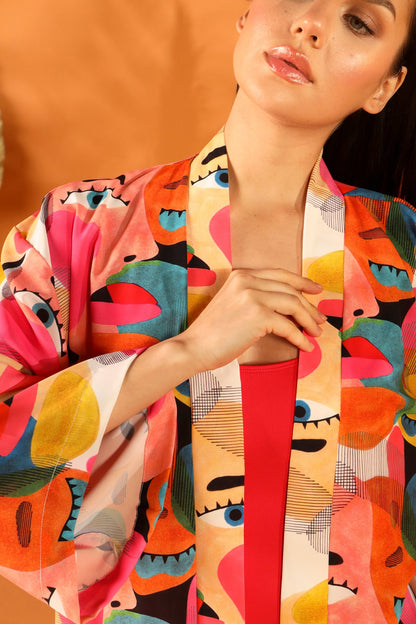 NOT SPOIL UZUN KİMONO