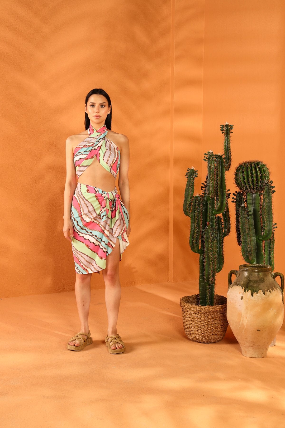 PINKY PROMISE PAREO SKIRT