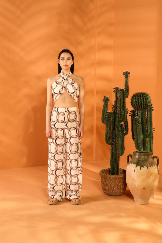 ROYAL ŞAL PANTOLON TAKIM