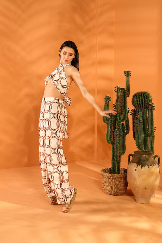 ROYAL ŞAL PANTOLON TAKIM