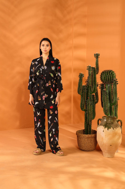 LUMPY JUMPER KIMONO HOUSES SET