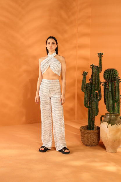 DAIRY ŞAL PANTOLON TAKIM