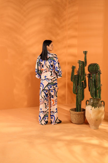 STARDOLL KIMONO TROUSERS SET