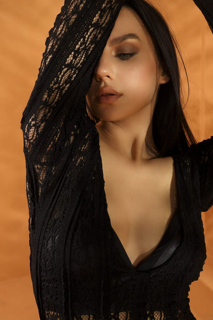 Dark Current Long Dress