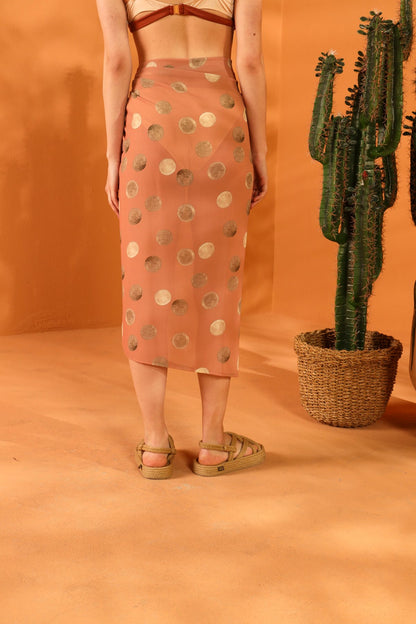 Sonnenuntergangs-Pareo-Rock