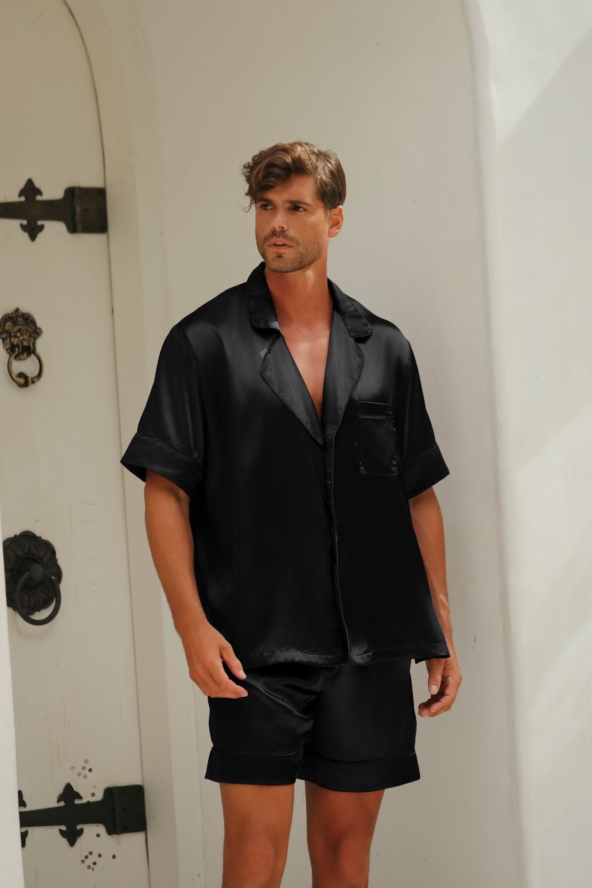 Code Black Silk Shorts