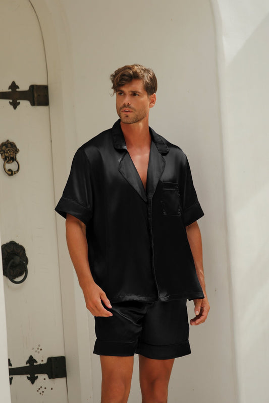 Code Black Silk Shorts