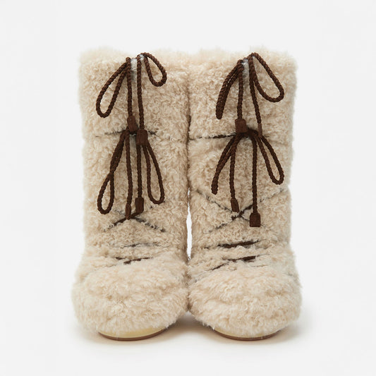 ICON OPTICAL WEISSER KUNSTPELZ