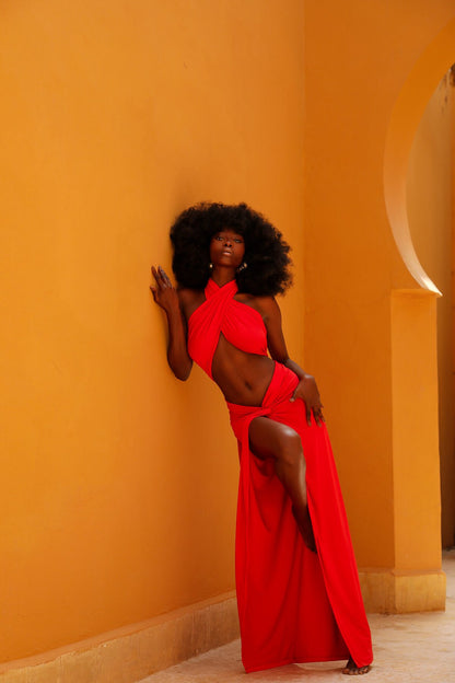 No Limit Kırmızı Şal