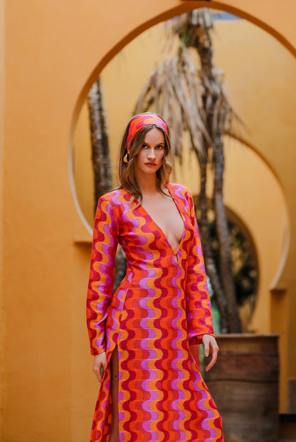 Terra Rossa Long Dress