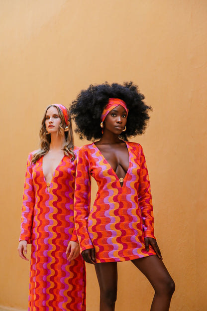 Terra Rossa Long Dress