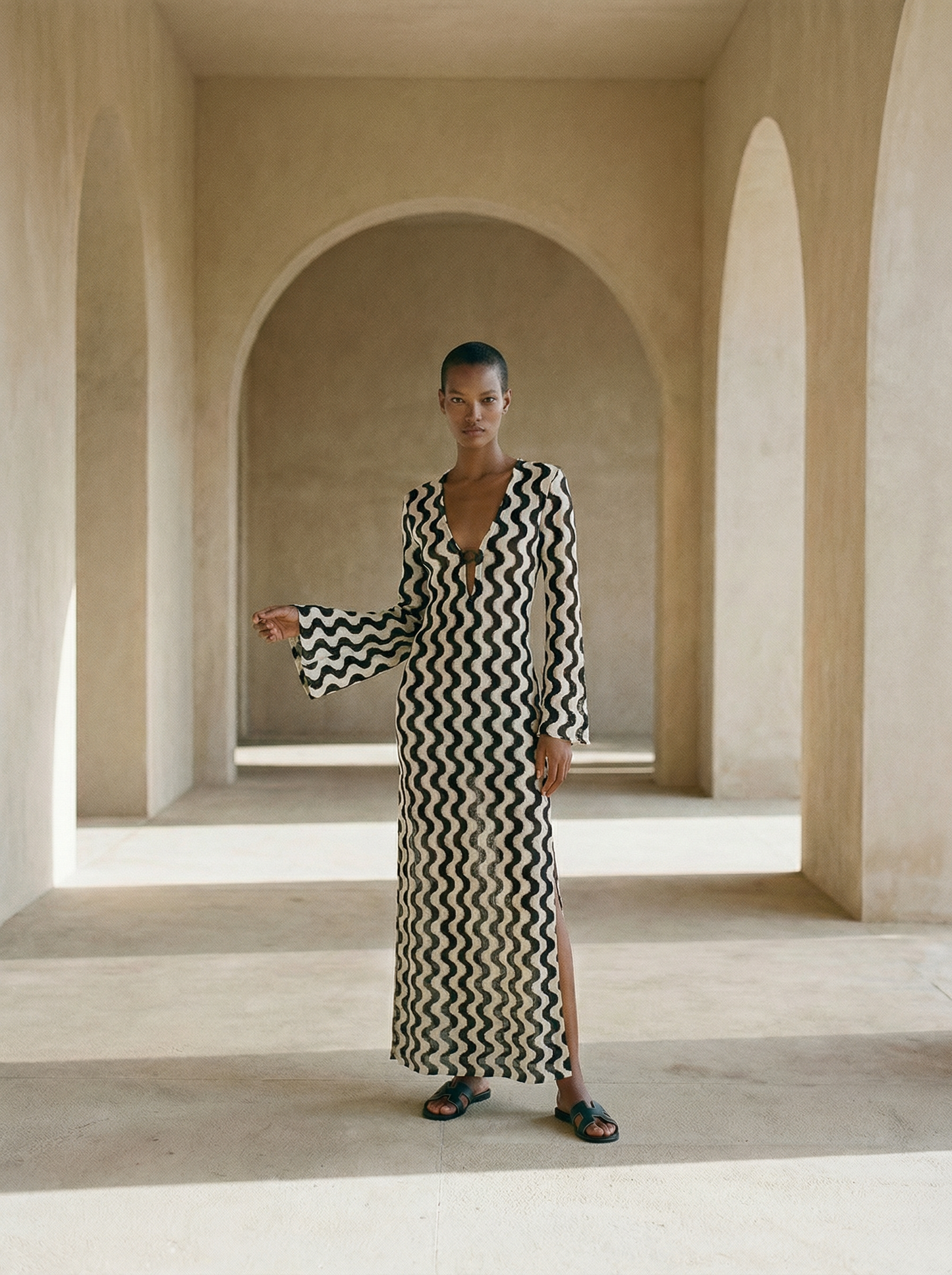 Langes Kleid SIWA