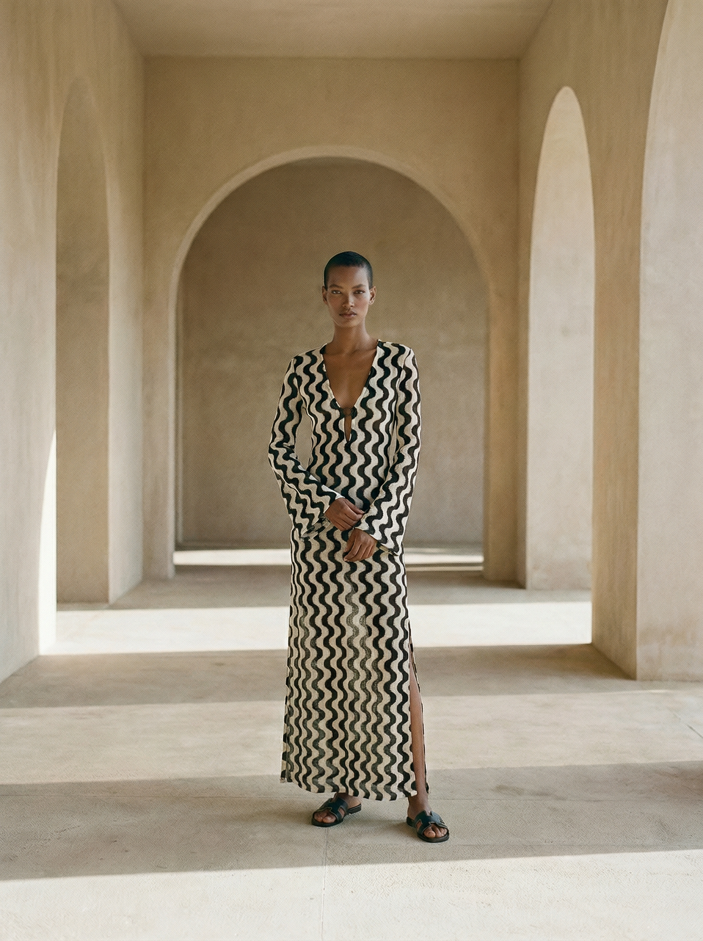 Langes Kleid SIWA