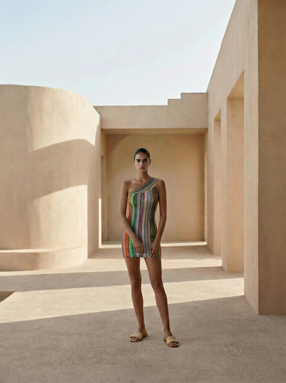 CASABLANCA EINTRÄGER-KURZKLEID