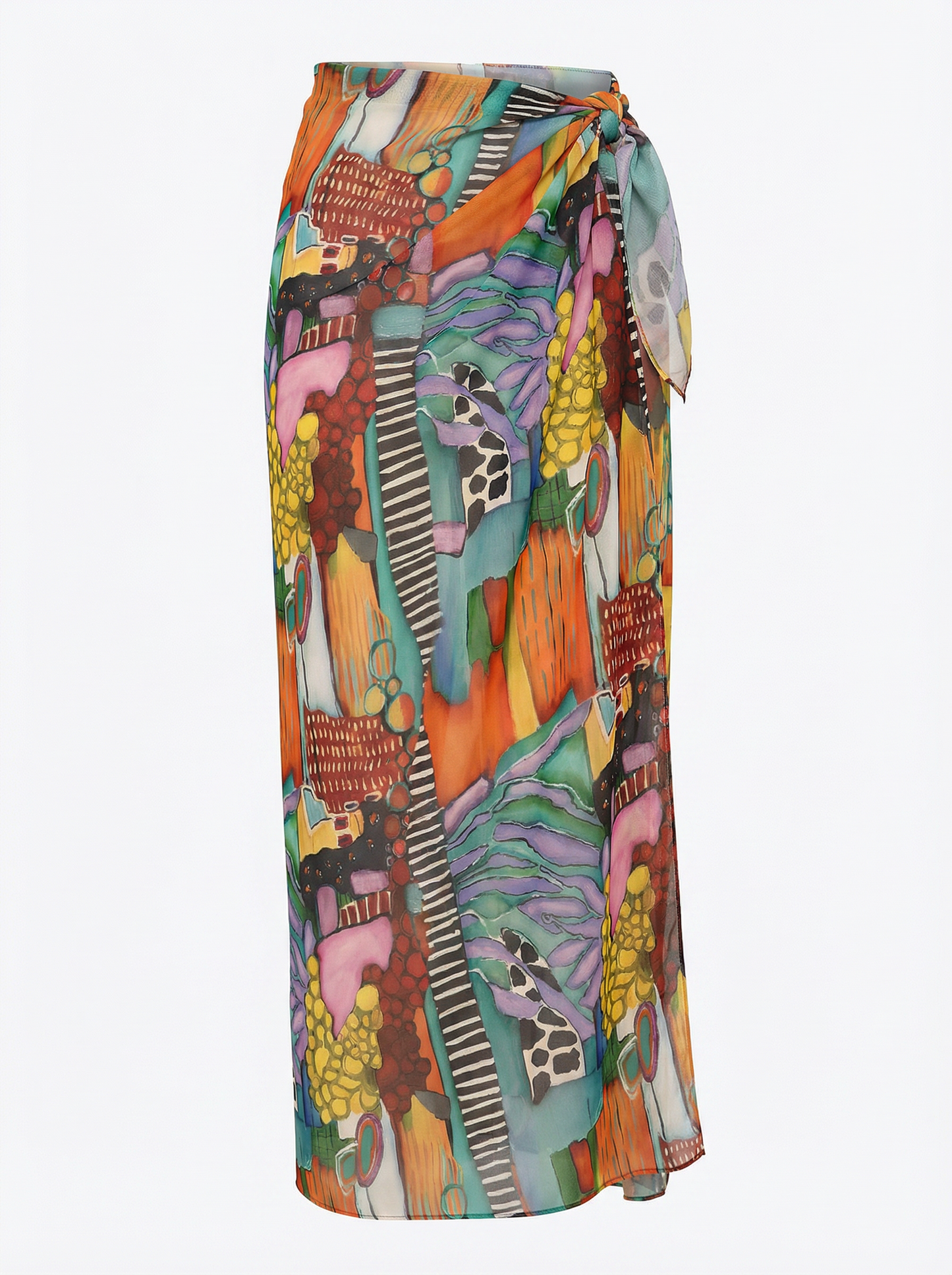 AMALFI LONG PAREO SKIRT
