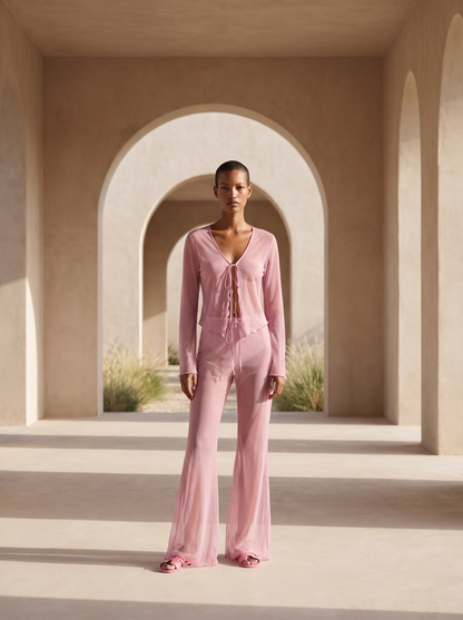 ROSE TULLE SET