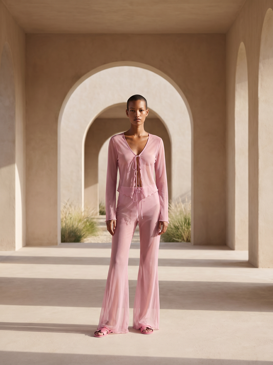 ROSE TULLE SET