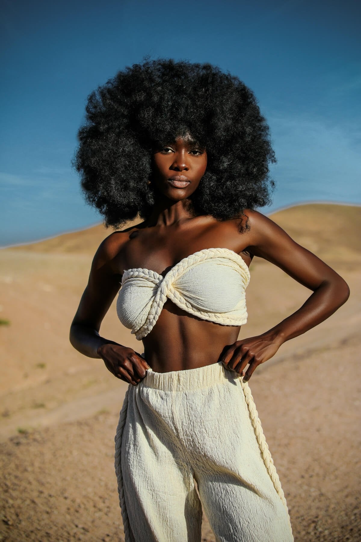 Helen Cream Bustier Set