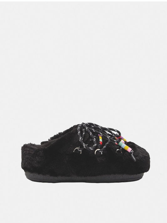 MULE SCHWARZE KUNSTFELLPERLEN