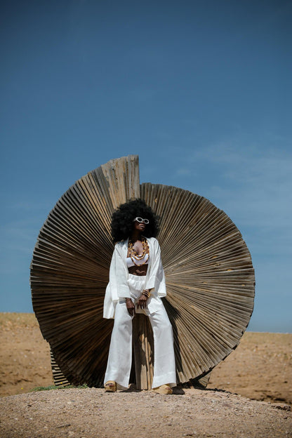 La Pause Beyaz Pantolon