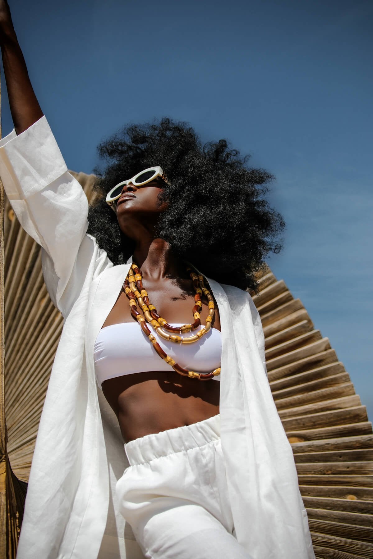 La Pause Beyaz Pantolon