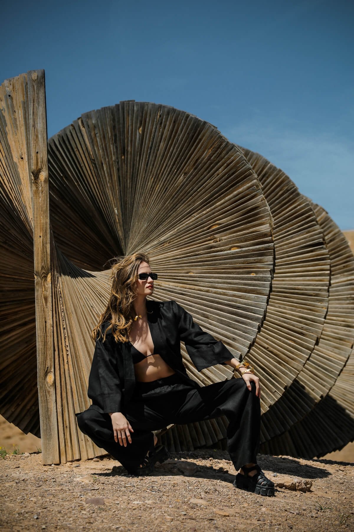 La Pause Siyah Pantolon