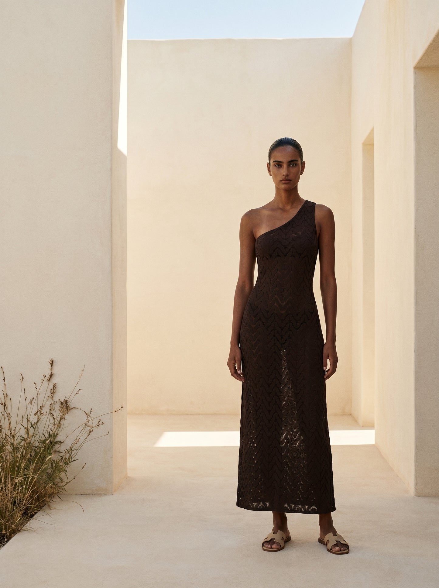 PETRA ONE SHOULDER MAXI DRESS
