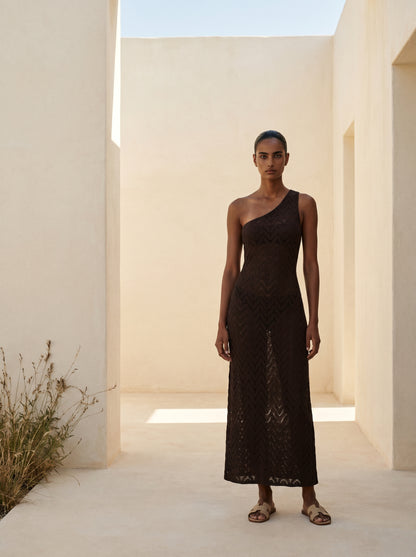 PETRA ONE SHOULDER MAXI DRESS