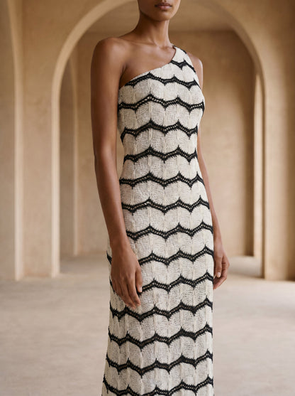 BYBLOS Langes Kleid mit einer Schulter
