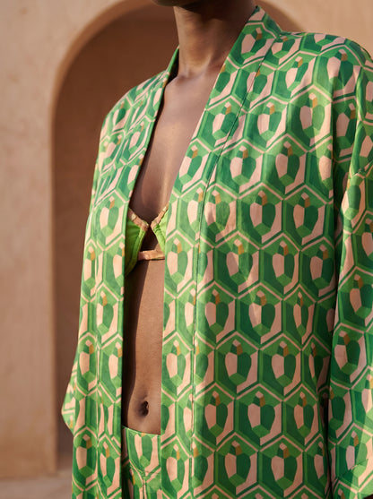 MENTON LONG KIMONO
