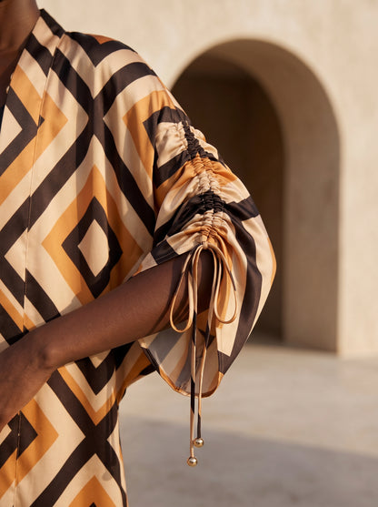 NAXOS GATHERED LONG KIMONO