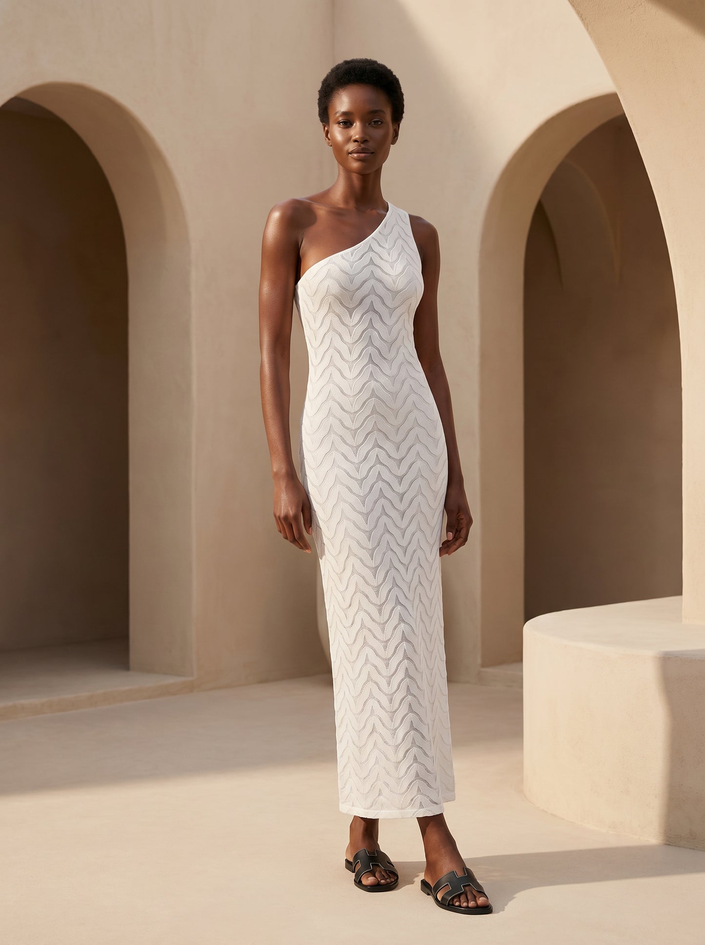 PETRA ONE SHOULDER MAXI DRESS