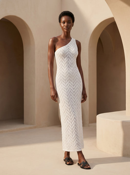 PETRA ONE SHOULDER MAXI DRESS