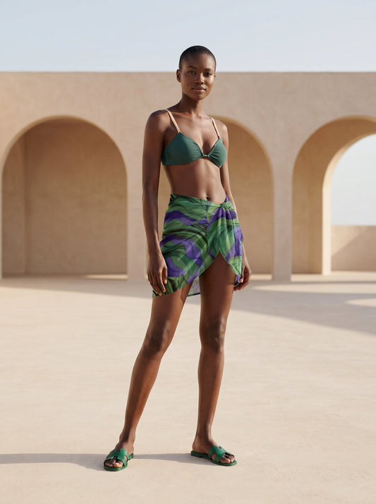 RAVELLO SHORT PAREO SKIRT