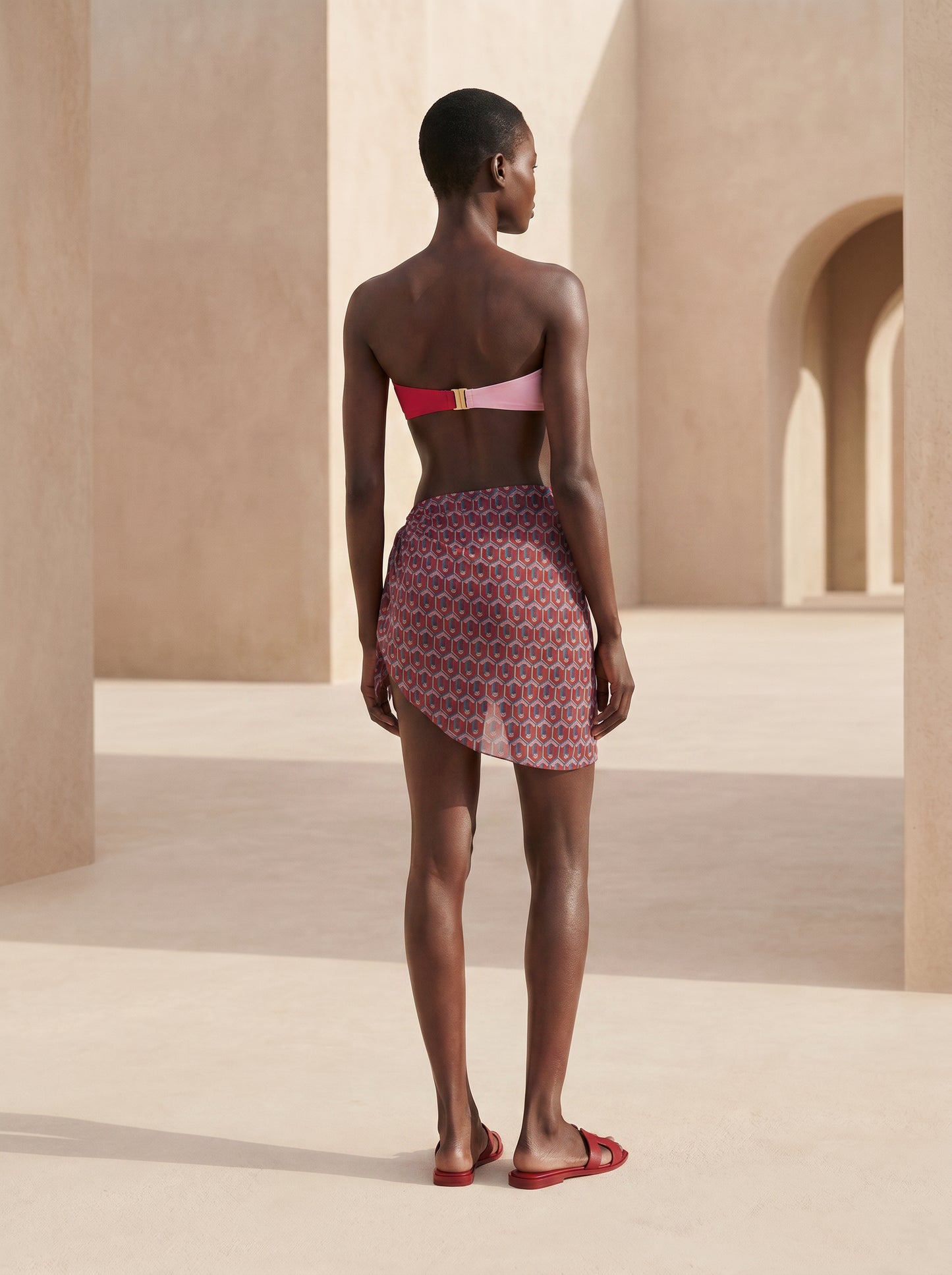 BRAC SHORT PAREO SKIRT