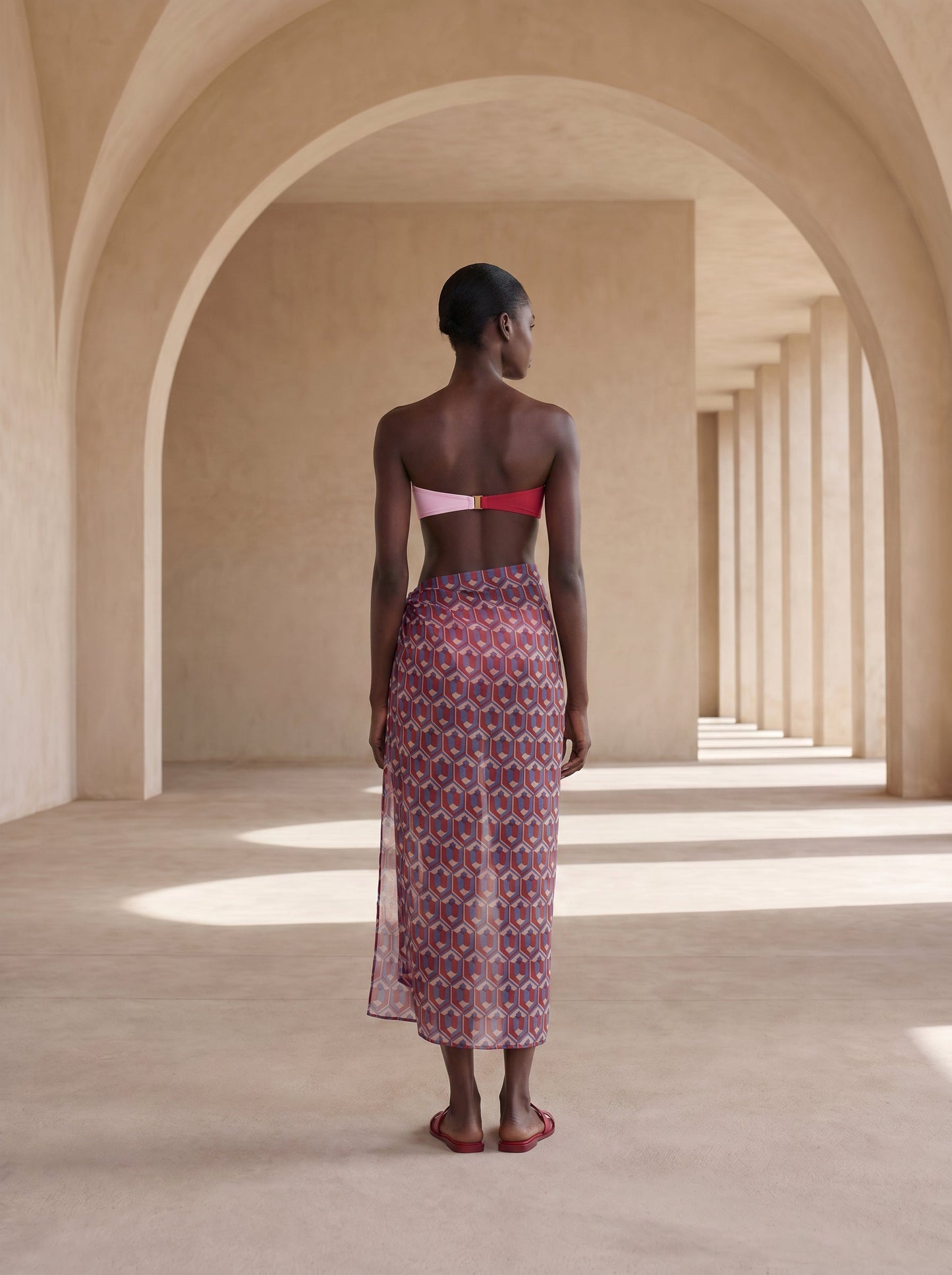 BRAC LONG PAREO SKIRT